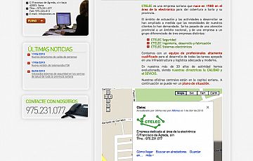Nuevas páginas finalizadas: Grupo Blázquez, CTELEC