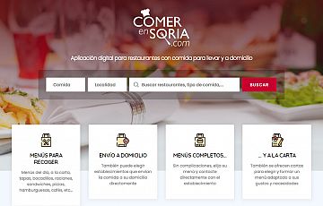 Gesdinet, diseñadora de la aplicación 'Comer en Soria' de la Cámara de Comercio