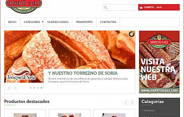 Nueva tienda online: Embutidos Moreno-Sáez