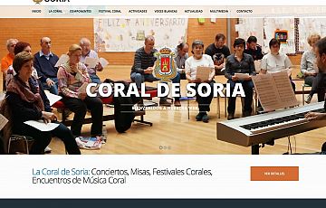 Otro trabajo en funcionamiento: Coral de Soria